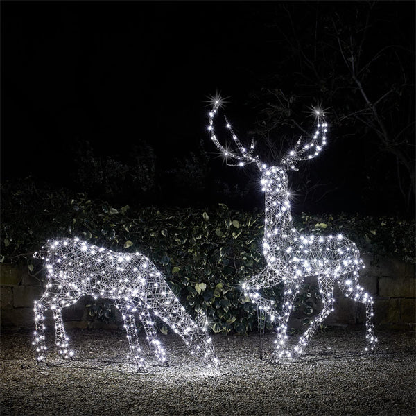 LED Rentier Familie - XL
