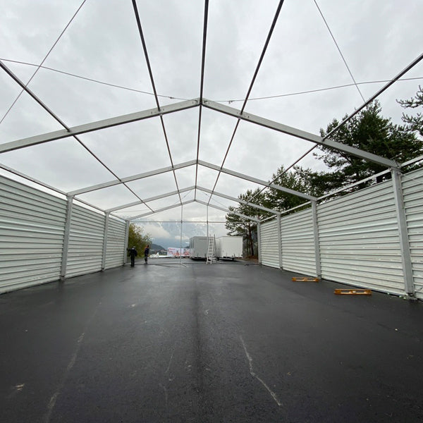 Lagerhalle / Lagerzelt - Spannweite 12,50 Meter