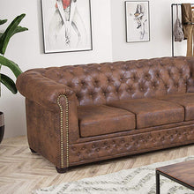 Laden Sie das Bild in den Galerie-Viewer, Chesterfield Sofa 3-Sitzer