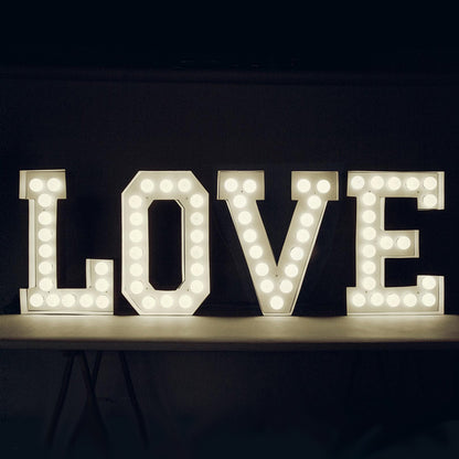 XXL Leuchtbuchstaben - LOVE