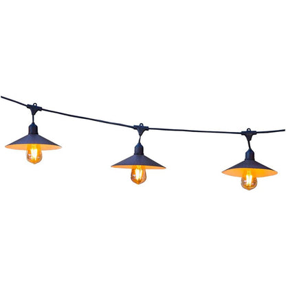 Lichterkette "Industrial Style" - warmweiss