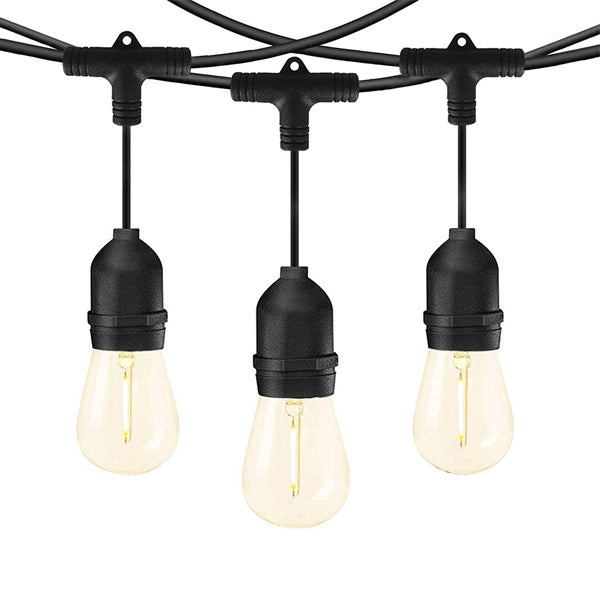 Lichterkette "Retro Style" - warmweiss
