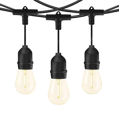 Lichterkette "Retro Style" - warmweiss