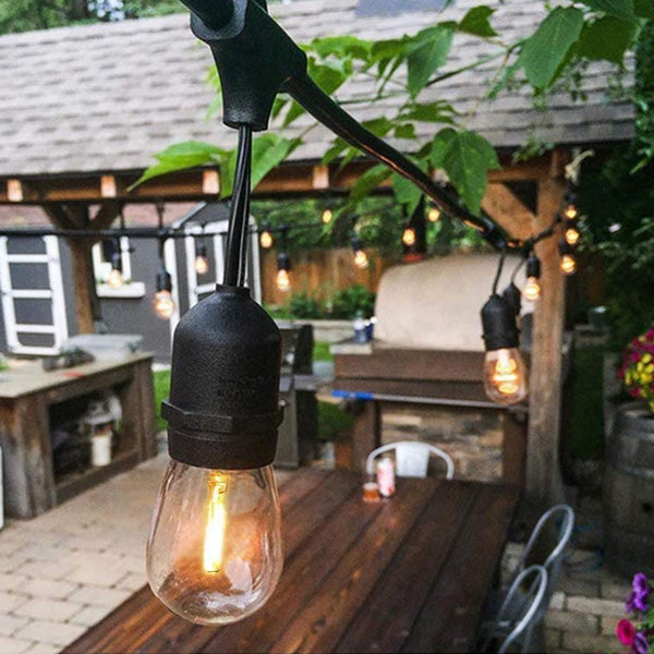 Lichterkette "Retro Style" - warmweiss