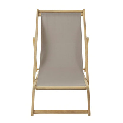 Klappliegestuhl - taupe