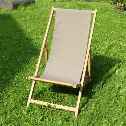 Klappliegestuhl - taupe