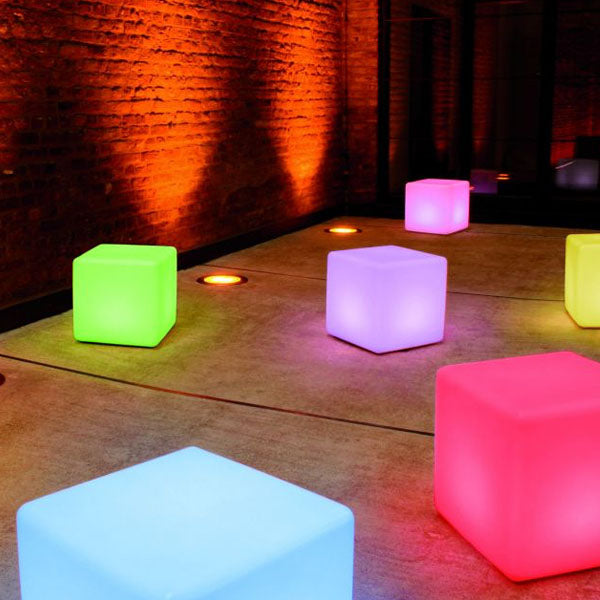 Loungetisch - Moree Cube - 40 x 40 cm - beleuchtet