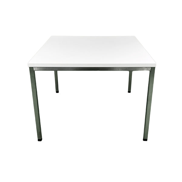 Loungetisch "Industrial" - 60 x 60 cm - weiss
