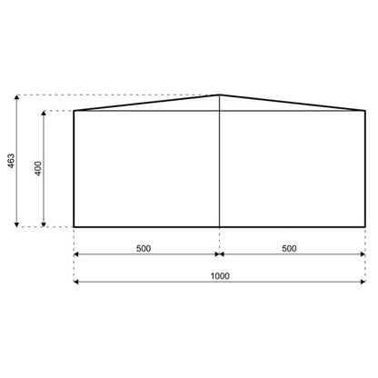 Manhattan Zeltsystem - Spannbreite 10 m