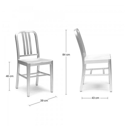 NAVY Chair - Aluminium