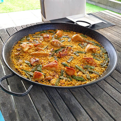 Paella Pfanne Stahl emailliert  Ø 70cm
