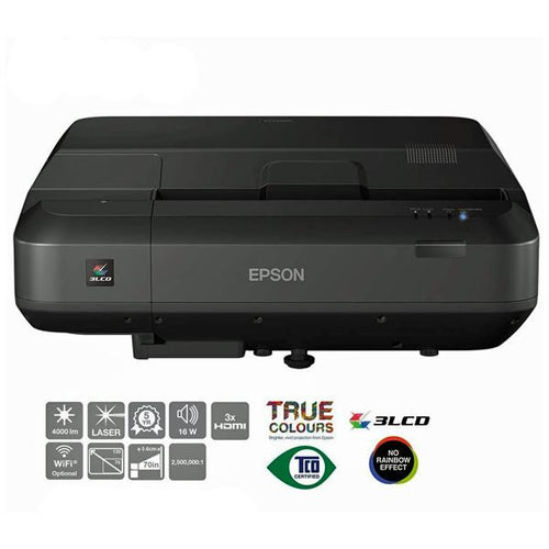 Epson EH-LS100 DLP Laser Ultrakurzdistanz Projektor | WUXGA - 4.000 ANSI Lumen, 1.920 x 1.200 native, 1Chip