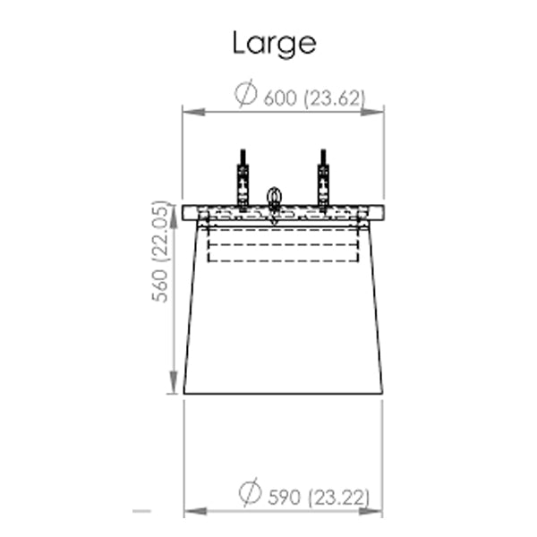 Moving light - Regenschutz / Rain Cover large