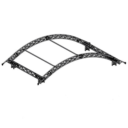 Rundbogenbühne 6 x 4 Meter