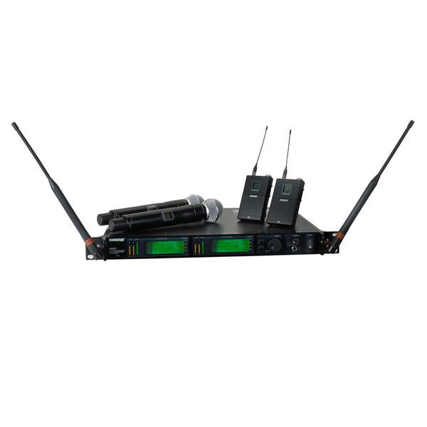 2 Kanal Funkmikrofonanlage | SHURE UR4D+