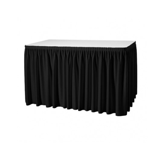 Skirting Samt / schwarz - verschiedene Längen