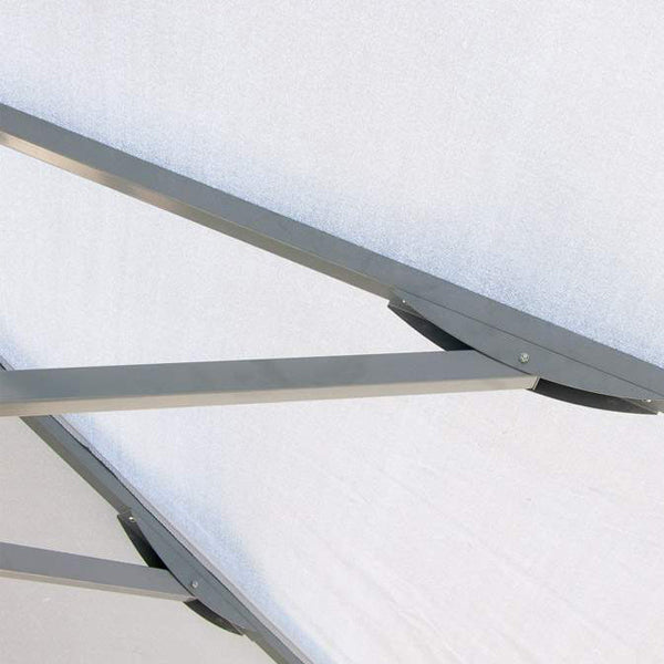 Sonnenschirm - 300 x 300 cm - weiss
