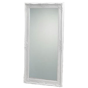 Standspiegel - Antik - 160 x 40- weiß