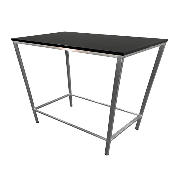 Stehtisch / Hochtisch "Industrial" - 120 x 60 cm - schwarz