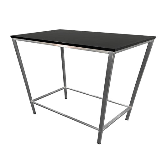 Stehtisch / Hochtisch "Industrial" - 120 x 60 cm - schwarz