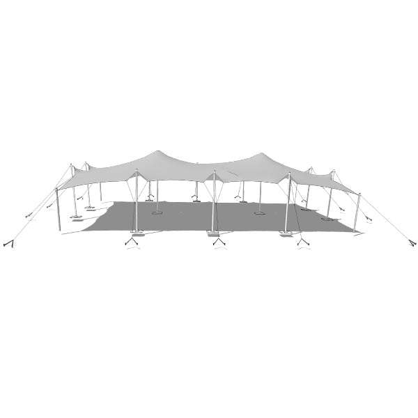 Stretch Zelt - 15 x 11,6 Meter