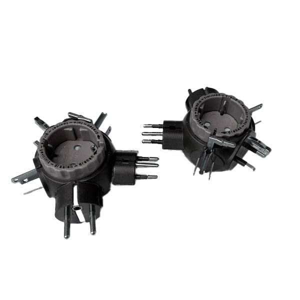 Stromadapter - Reisestecker | Stecker Typ 6-fach => Kupplung Typ F