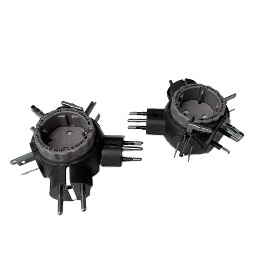 Stromadapter - Reisestecker | Stecker Typ 6-fach => Kupplung Typ F