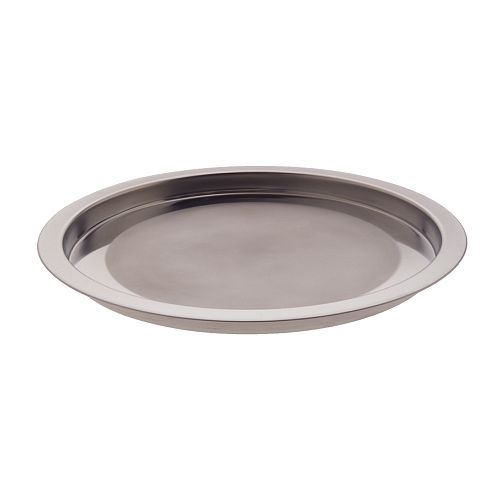 Tablett aus Edelstahl - Ø 38cm