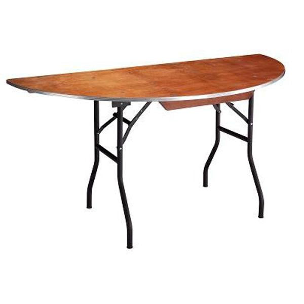 Banketttisch - halbrund - Ø 152 cm - klappbar