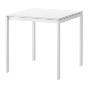 Tisch classic - 75 x 75 x H 74 cm - weiß