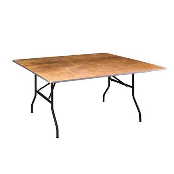 Banketttisch - 140 x 140 cm - klappbar