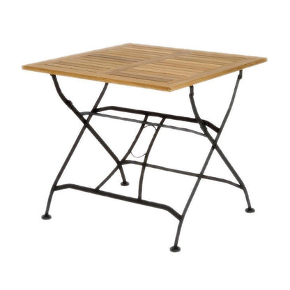 Gartentisch Teak 80 x 80 cm