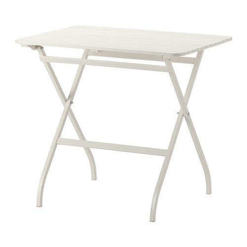 Tisch "Elsa" - 80 x 62 cm - weiß / klappbar