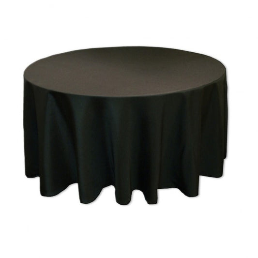 Tischdecke schwarz - Ø 300 cm