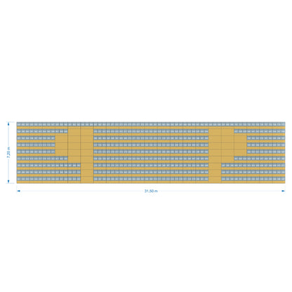 Layher Sitzplatz Tribüne - verschiedene Varianten