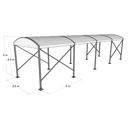 Walkway Grundelement - 2,50 x 5,00 Meter