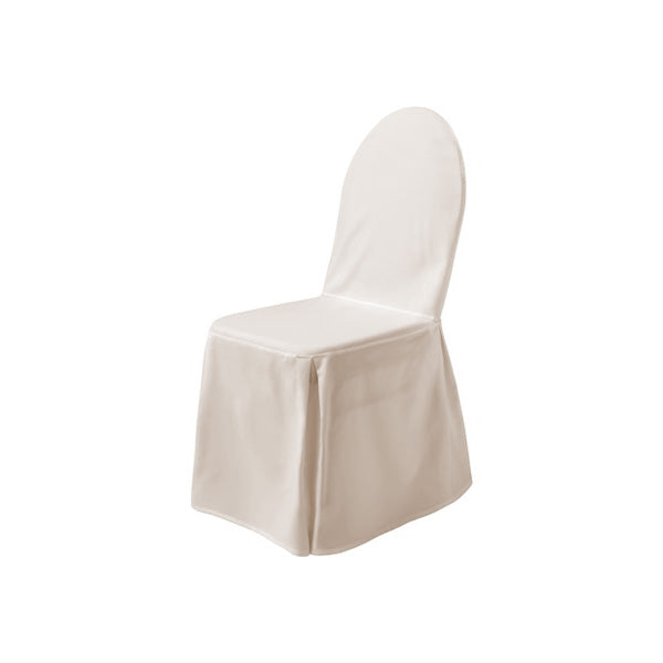 Stuhlhussen mit Schleife - creme