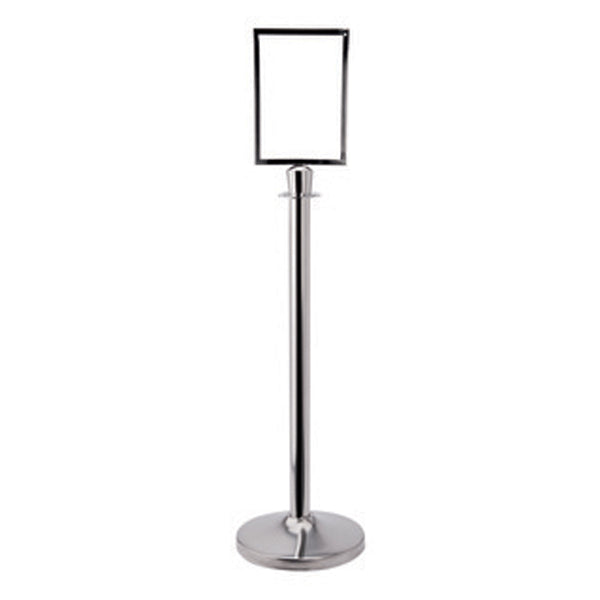 Info Tafel A4 für Absperrständer Classic Chrom