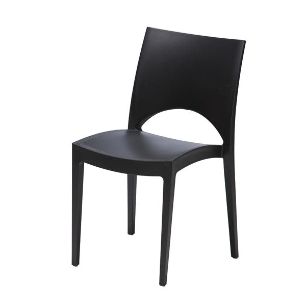 Designerstuhl June - schwarz