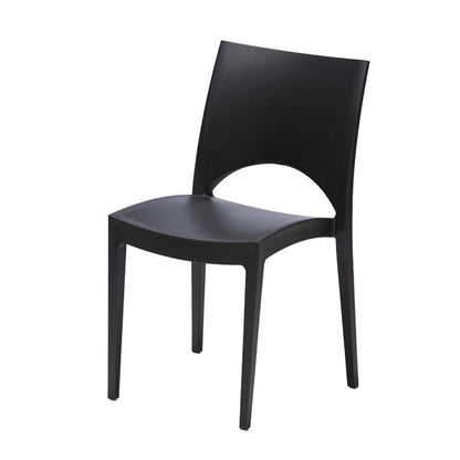 Designerstuhl June - schwarz