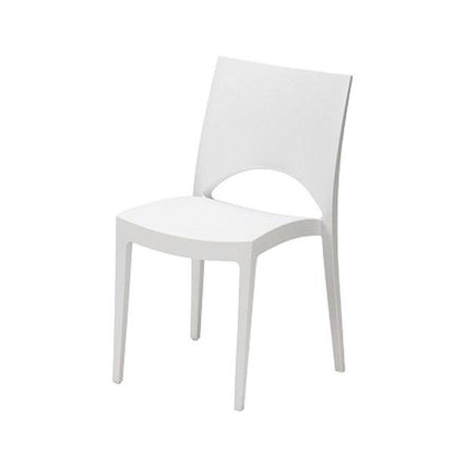Designerstuhl June - weiss