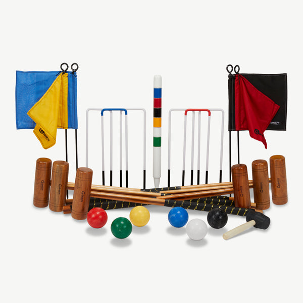 Krocketset für 6 Personen