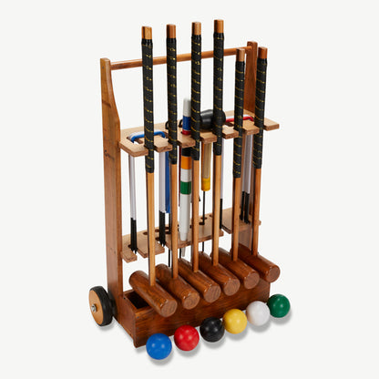 Krocketset für 6 Personen