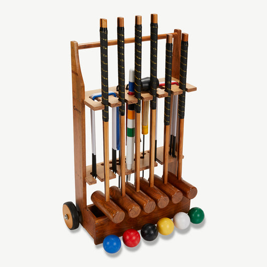 Krocketset für 6 Personen