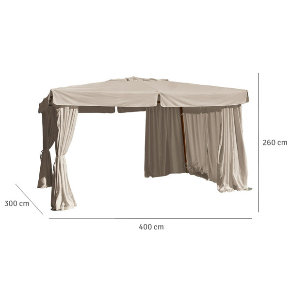 Pavillon "Central Park" - 3 x 4 Meter
