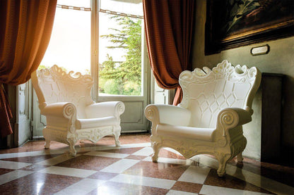 Sessel - Queen of love - milky white