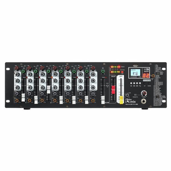 Audio Mixer - the t.mix Rackmix 821 FX USB
