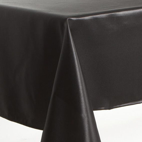 Tischdecke - Satin CS schwarz - 270 x 180 cm